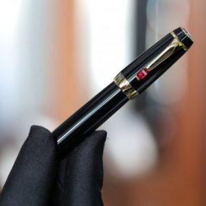 Bút Máy Montblanc Boheme Gold Plate Rouge