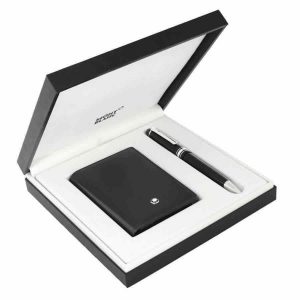 Sét Bút Bi Montblanc Meisterstuck Midsize and Business Card Holder